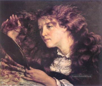  Courbet Malerei - Porträt von Jo Das Schöne Irish Mädchen Realist Realismus Maler Gustave Courbet